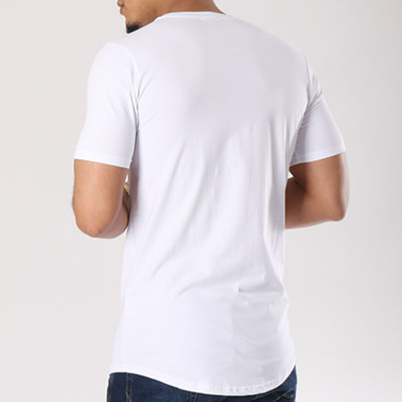 Berry Denim - Tee Shirt Oversize JAK019 Blanc