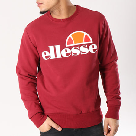 Ellesse Sweat Crewneck Succiso Bordeaux LaBoutiqueOfficielle
