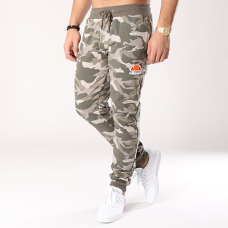 Pantalon Jogging Ovest Vert Kaki Camouflage
