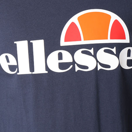 Ellesse - Tee Shirt Manches Longues Grazie Bleu Marine
