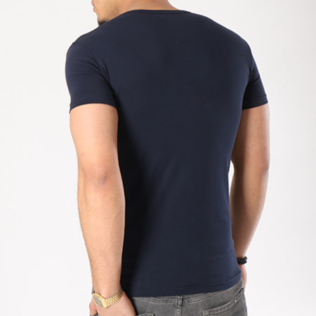Emporio Armani - Tee Shirt 110810-8P71 Bleu Marine