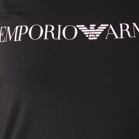 Emporio Armani - Tee Shirt Femme 163139-8P317 Noir Rose