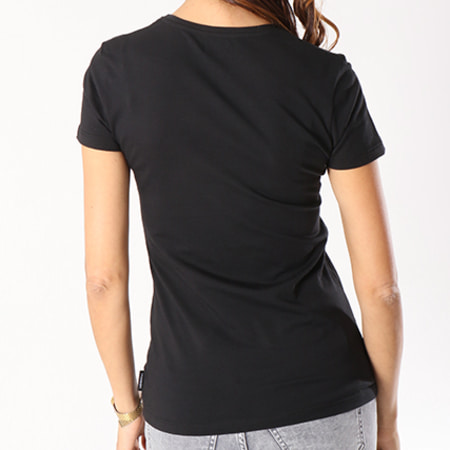 Emporio Armani - Tee Shirt Femme 163139-8P317 Noir Rose