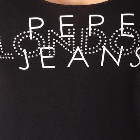 Pepe Jeans - Tee Shirt Femme Brent Noir