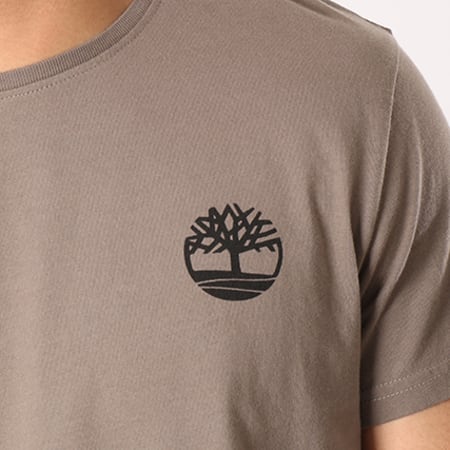 Timberland - Tee Shirt Stacked A1N3 Taupe