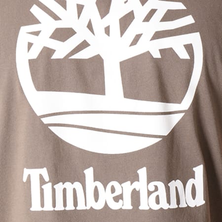 Timberland - Tee Shirt Stacked A1N3 Taupe
