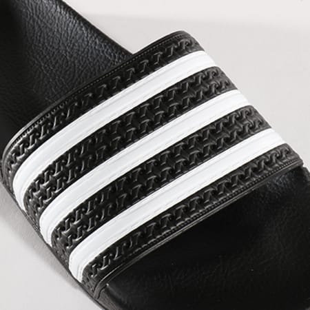 Adidas Originals - Claquettes Adilette 280647 Core Black White