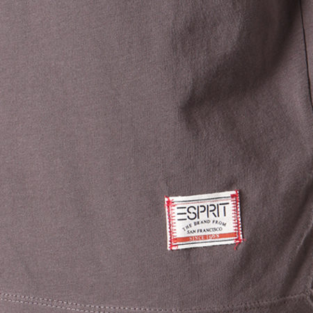 Esprit - Tee Shirt 028EE2K021 Gris Anthracite
