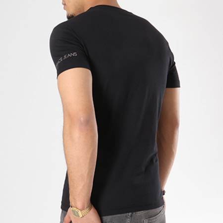 Versace Jeans Couture - Tee Shirt Print VJ Studs Noir