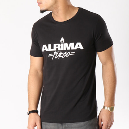 Alrima - Maglietta Fuego Nero Bianco