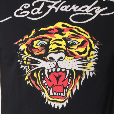 Ed Hardy - Tee Shirt Hard Noir