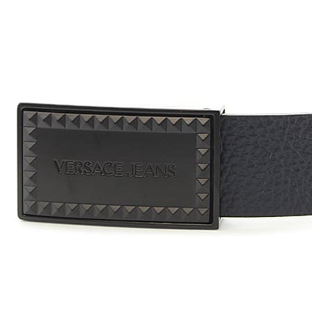 Versace Jeans Couture - Ceinture Reversible Linea Uomo Dis 3 Noir