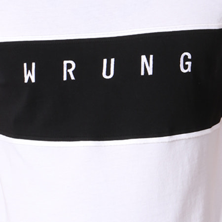Wrung - Tee Shirt Dist Blanc