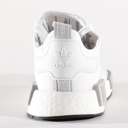 Adidas Originals Baskets NMD R1 B79759 Footwear White Grey Two LaBoutiqueOfficielle