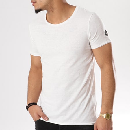 Le Temps Des Cerises - Tee Shirt Alban Blanc
