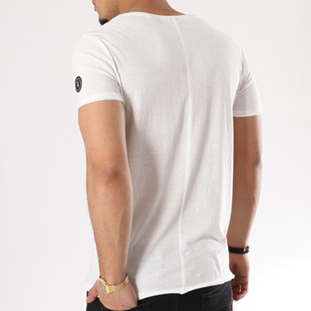 Le Temps Des Cerises - Tee Shirt Alban Blanc