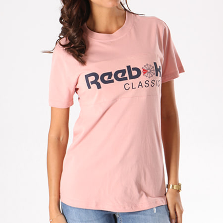 Reebok - Tee Shirt Femme Classic CY7880 Rose