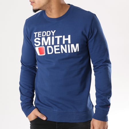 Teddy Smith - Sweat Crewneck Snovo Bleu Marine