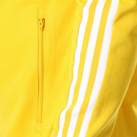 Adidas Originals - Veste Zippée Bandes Brodées Beckenbauer TT CW1254 Jaune