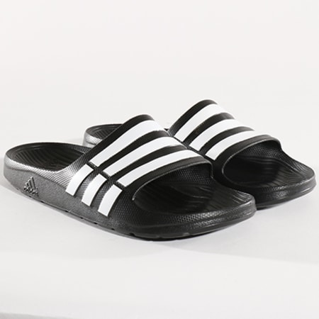 Adidas Sportswear - Claquettes Duramo Slide G15890 Black White