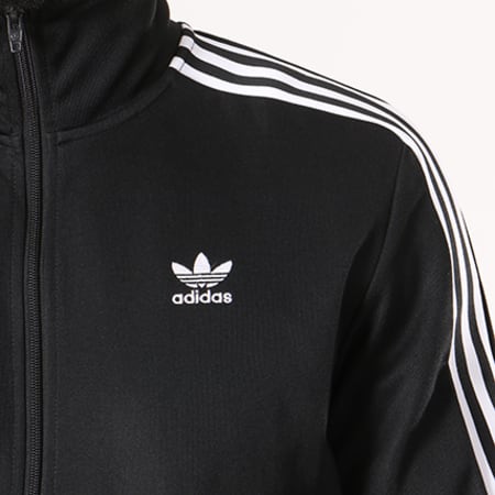 Adidas Originals - Veste Zippée Bandes Brodées Beckenbauer TT CW1250 Noir