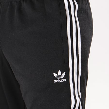 Adidas Originals - Pantalon Jogging Bandes Brodées SST CW1275 Noir Blanc