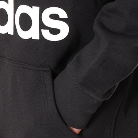 Adidas Originals - Sweat Capuche Oversize CW1246 Noir Blanc