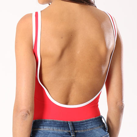 Adidas Originals - Body Femme 3 Stripes CE5601 Rouge