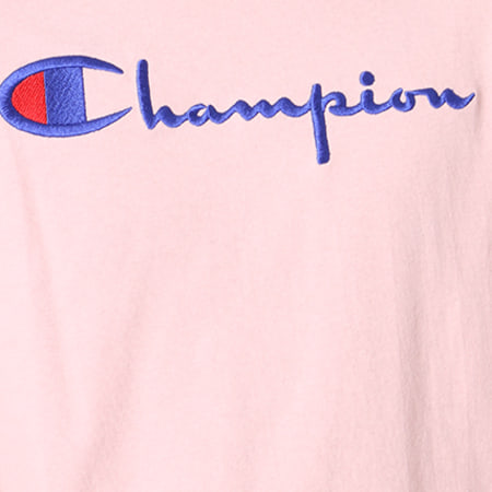 Champion - Tee Shirt Script Logo 210972 Rose