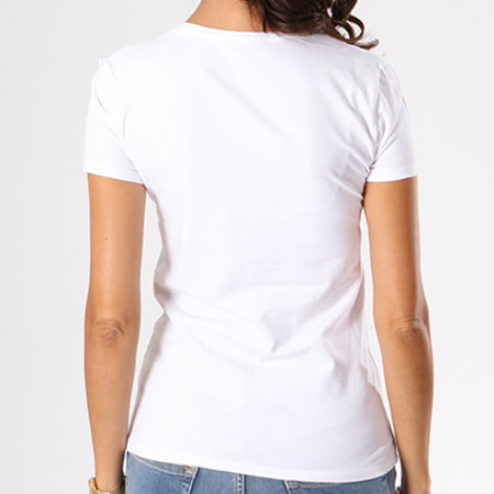Kaporal - Tee Shirt Femme Visa Blanc