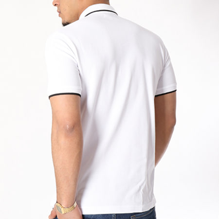 Reell Jeans - Polo Manches Courtes Pique Blanc