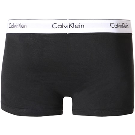 Calvin Klein - Lot De 2 Boxers Modern Cotton NB1086A Noir Gris Chiné Blanc