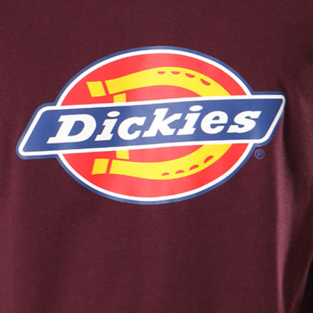 Dickies - Tee Shirt Horseshoe Bordeaux