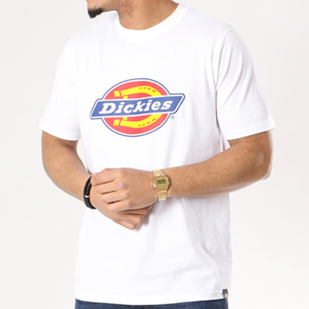 Dickies - Tee Shirt Horseshoe Blanc
