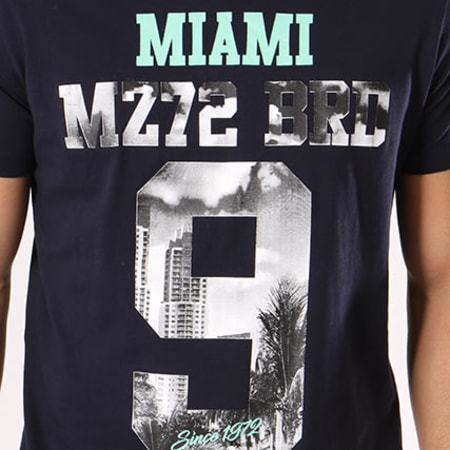MZ72 - Tee Shirt Thefactory Bleu Marine