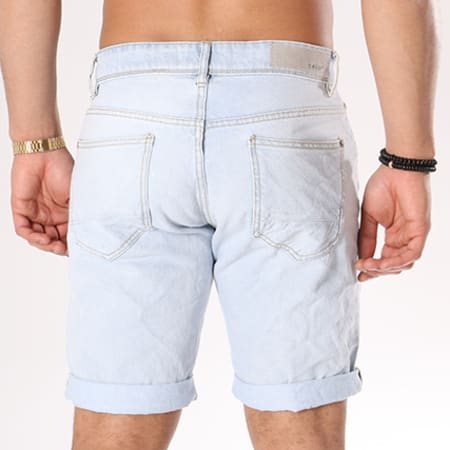Celio Short Jean Lobleachbm Bleu Wash LaBoutiqueOfficielle