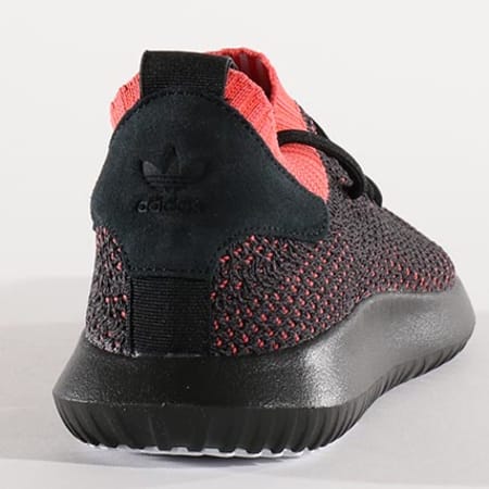 Adidas Originals - Baskets Tubular Shadow PrimeKnit AC8792 Core Black Trace Scarlet