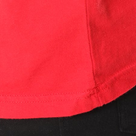 Adidas Originals - Tee Shirt Trefoil CX1895 Rouge Blanc