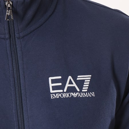 EA7 Emporio Armani - Veste Zippée 3ZPM13-PJ05Z Bleu Marine