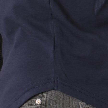 John H - Tee Shirt Oversize 1820 Bleu Marine