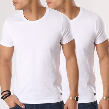 Produkt - Lot De 2 Tee Shirts Oversize GMS 2 Blanc