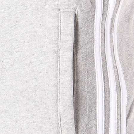 Adidas Originals - Short Jogging Bandes Brodées 3 Stripes CY4570 Gris Chiné