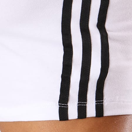 Adidas Originals - Débardeur Crop Femme CY4746 Blanc Noir