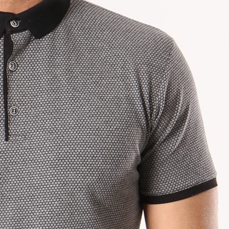 Ikao - Polo Manches Courtes G-908 Gris Anthracite