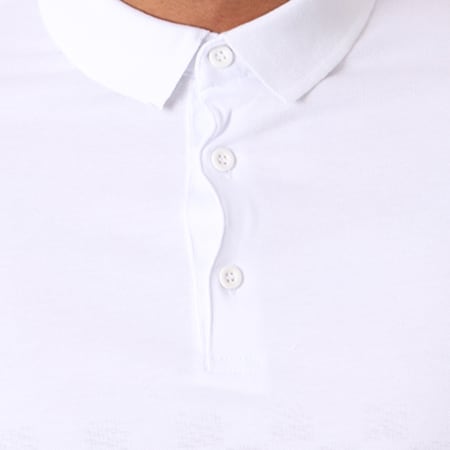Ikao - Polo Manches Courtes G-932 Blanc