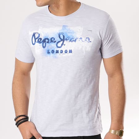 Pepe Jeans - Tee Shirt Golders Bleu Clair