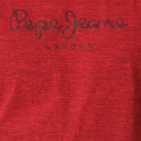 Pepe Jeans - Tee Shirt Horst Rouge Chiné
