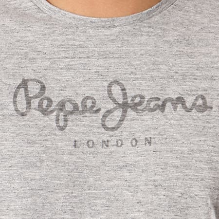 Pepe Jeans - Tee Shirt Horst Gris Chiné