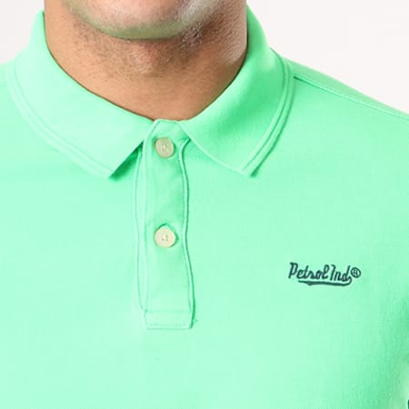 Petrol Industries - Polo Manches Courtes Pol900 Vert Fluo
