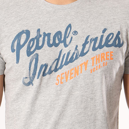 Petrol Industries - Tee Shirt TSR654 Gris Chiné